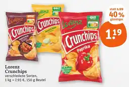 tegut Lorenz crunchips paprika Angebot