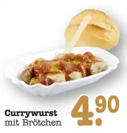 E-Center Currywurst Angebot