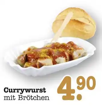 E-Center Currywurst Angebot