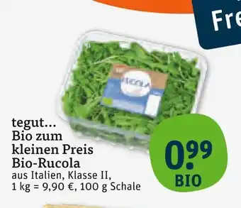 tegut Tegut... bio-rucola Angebot