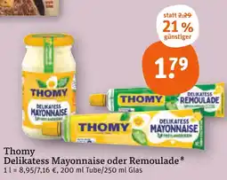 tegut Thomy delikatess mayonnaise Angebot