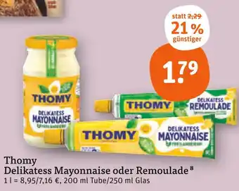 tegut Thomy delikatess mayonnaise Angebot