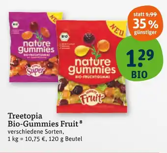 tegut Treetopia bio-gummies fruit Angebot