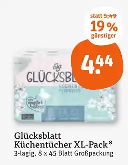 tegut Glücksblatt küchentücher xl-pack Angebot