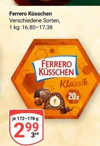Globus Ferrero küsschen klassik Angebot