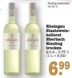 E-Center Rheingau staatsweinkellerei eberbach riesling trocken Angebot