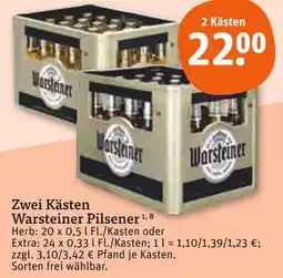 tegut Warsteiner pilsener Angebot