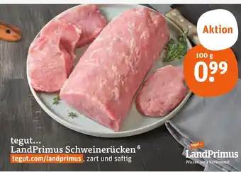 tegut Tegut... landprimus schweinerücken Angebot