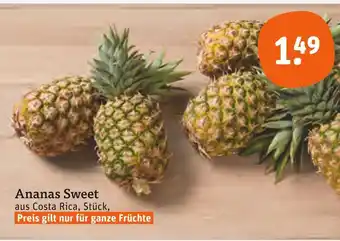 tegut Ananas sweet Angebot