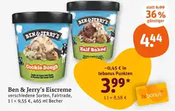 tegut Ben & jerry's cookie dough Angebot