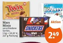 tegut Mars twix minis Angebot