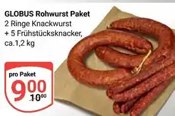 Globus Globus rohwurst paket Angebot