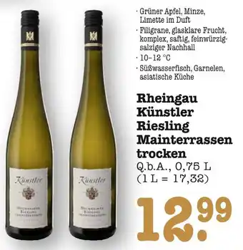 E-Center Künstler rheingau künstler riesling mainterrassen trocken Angebot
