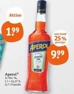 tegut Aperol aperol Angebot