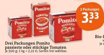 tegut Pomìto passierte tomaten Angebot