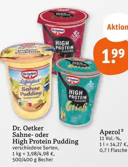tegut Dr. oetker sahne pudding Angebot