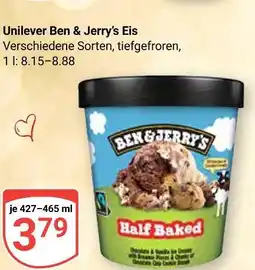 Globus Ben & jerry's half baked Angebot