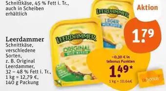 tegut Leerdammer original Angebot