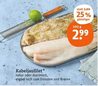 tegut Kabeljaufilet Angebot