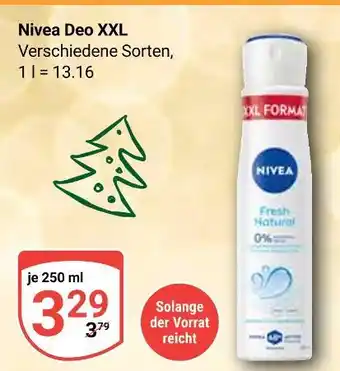 Globus Nivea deo xxl Angebot