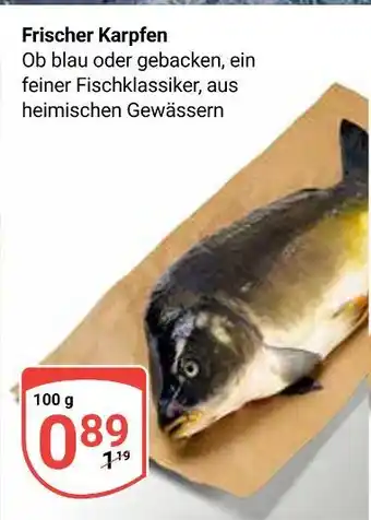 Globus Frischer karpfen Angebot