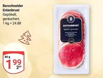 Globus Berschneider entenbrust Angebot