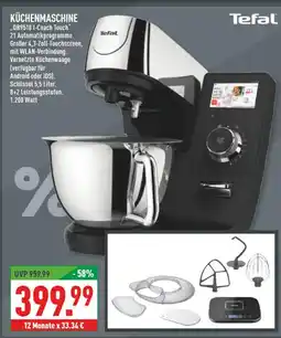 Marktkauf Tefal küchenmaschine 'qb9518 i-coach touch' Angebot