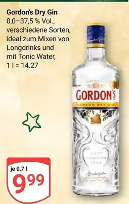 Globus Gordon's dry gin Angebot