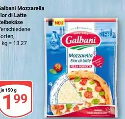 Globus Galbani mozzarella fior di latte reibekäse Angebot