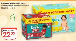 Globus Pampers windeln Angebot
