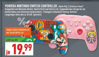 Marktkauf Powera nintendo switch controller mario pop Angebot