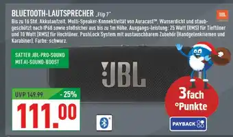 Marktkauf Jbl bluetooth-lautsprecher flip 7 Angebot