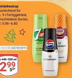 Globus Sodastream getränkesirup 7up Angebot