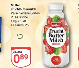 Globus Müller fruchtbuttermilch Angebot