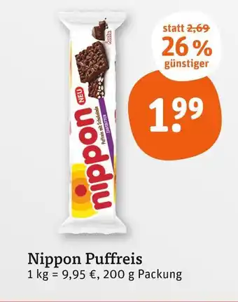 tegut Nippon puffreis Angebot