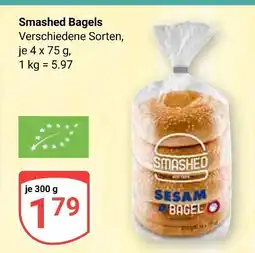 Globus Smashed sesam bagel Angebot