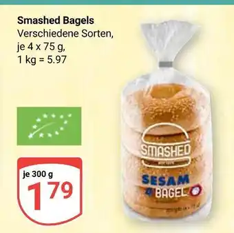 Globus Smashed sesam bagel Angebot