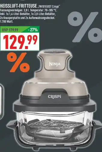 Marktkauf Ninja heissluft-fritteuse fn101eust crispi Angebot