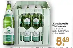E-Center Hirschquelle heilwasser Angebot