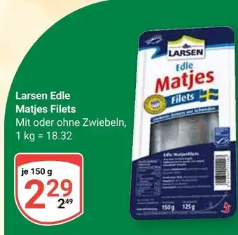 Globus Larsen edle matjes filets Angebot