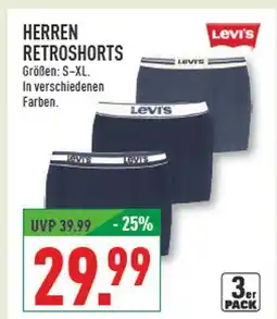 Marktkauf Levi's herren retroshorts Angebot