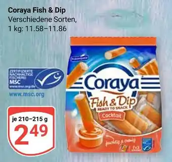 Globus Coraya fish & dip Angebot