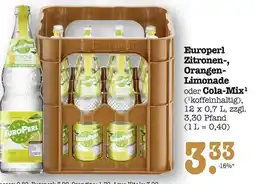 E-Center Europerl zitronen-, orangen-limonade Angebot