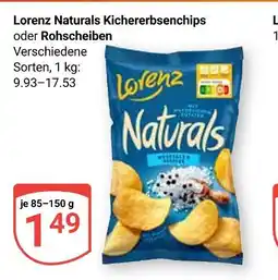Globus Lorenz naturals kichererbsenchips Angebot