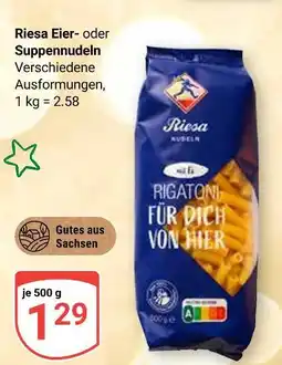 Globus Riesa eiernudeln Angebot