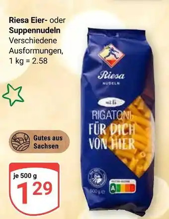 Globus Riesa eiernudeln Angebot