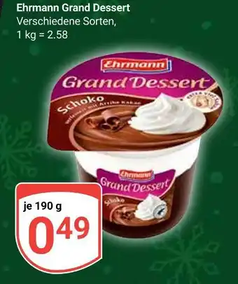 Globus Ehrmann grand dessert schoko Angebot