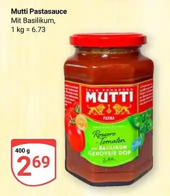 Globus Mutti pastasauce Angebot