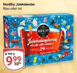 Globus Nordthy julekalender blau Angebot