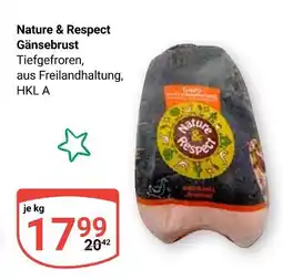 Globus Nature & respect gänsebrust Angebot